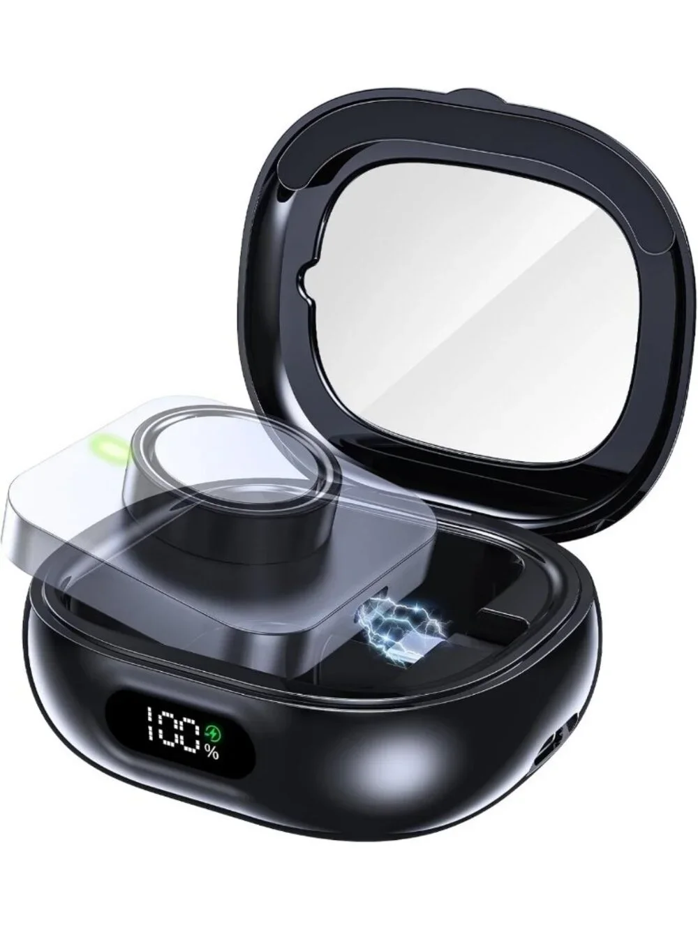 Portable Charging Case for Oura Ring Gen 3/4/5 - 2000mAh Wireless Power Station